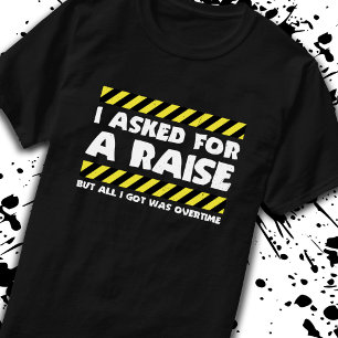 T-shirt Mème de travail amusant - Heures supplémentaires d