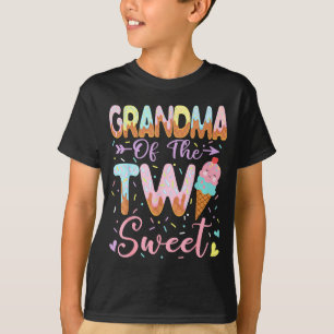 T-shirt Mémé des deux mignonnes pour le 2ème anniversaire