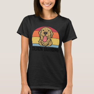 T-shirt Mémé dorée Chien Retriever doré Mémé pour Wo