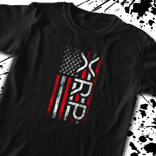 T-shirt Mème Drapeau Américain XRP Crypto Cryptomonnaie