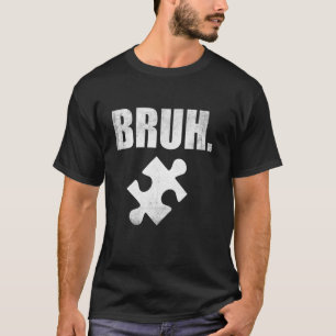 T-shirt Mème drôle de Bruh salutation de frère ados garçon