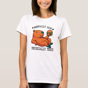 T-shirt Mème drôle de Capybara Thicc