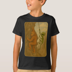 T-shirt Mème drôle d'escalade de bloc de rocher grimpe aux