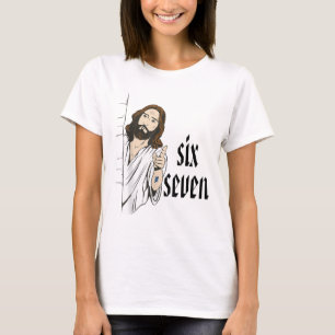 T-shirt Mème drôle Six Sept Brainrot 6 7 Viral Gen Z 67 T