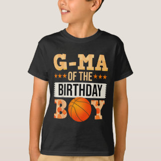 T-shirt Mémé du garçon d'anniversaire Célébration de famil