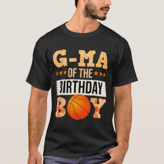 T-shirt Mémé du garçon d'anniversaire Célébration de famil