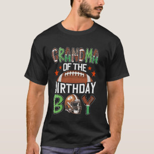 T-shirt Mémé du garçon qui fête son anniversaire Football 