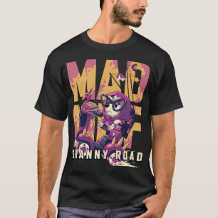 T-shirt Mémé folle de la route Muf Muffin Heeler Chien Au