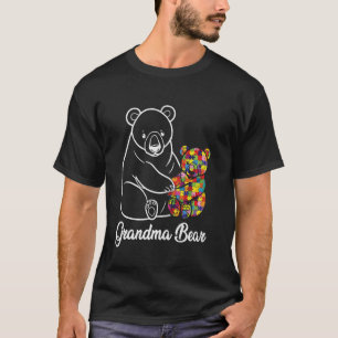 T-shirt Mémé grand-mère autisme Enfants autistes Protectiv