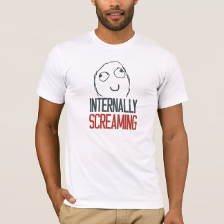 T-shirt Meme intérieurement criard