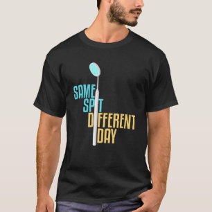 T-shirt Même Jour De Fente Différent
