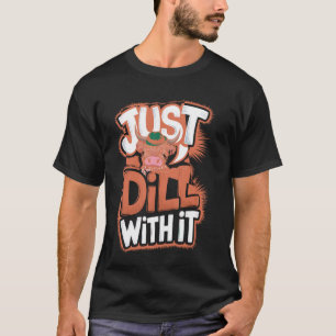 T-shirt Mémé juste de l'aneth avec ça Vache en colère