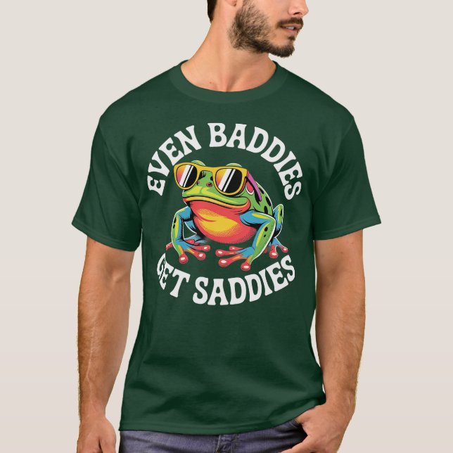 T-shirt Même les méchants reçoivent des méchants (Devant)