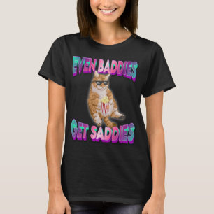 T-shirt Même les méchants reçoivent des médises drôles Mèm