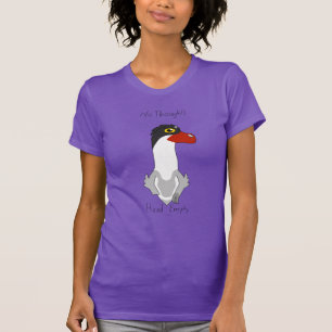 T-shirt mème mème violet Angus