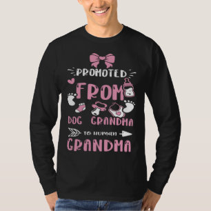 T-shirt Mémé promue de mémé chien à grand-mère humaine