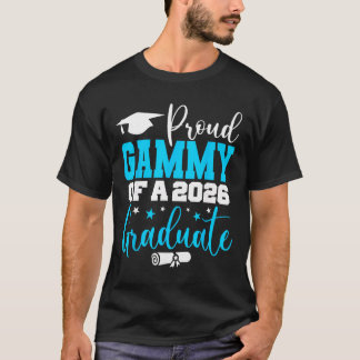 T-shirt Mémé Senior 2026 Fière Mémé D'une Promotion De 202