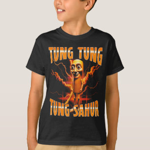 T-shirt Mème surréaliste italien Brainrot Tung Tung Tung S
