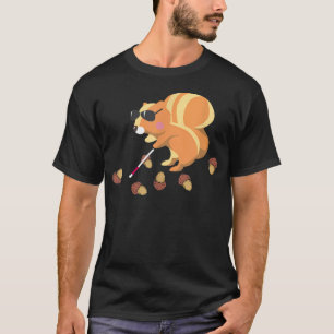 T-shirt Même Un Écureuil Aveugle Trouve Un