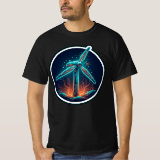 T-shirt Même vent, juste un ventilateur plus grand Énergie