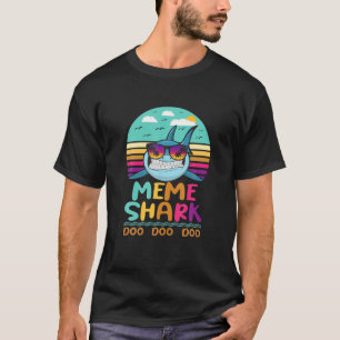 T-shirt Mème vintage Shark Doo Doo Doo Cadeaux Anniversair