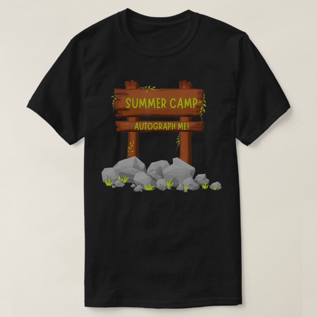 T-shirt Méménite autographique de Camp d'été Keepsaké (Design devant)