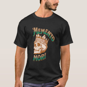 T-shirt Memento Mori Phrase latine