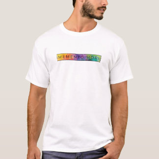 T-shirt Memento Mori - Stoic quote