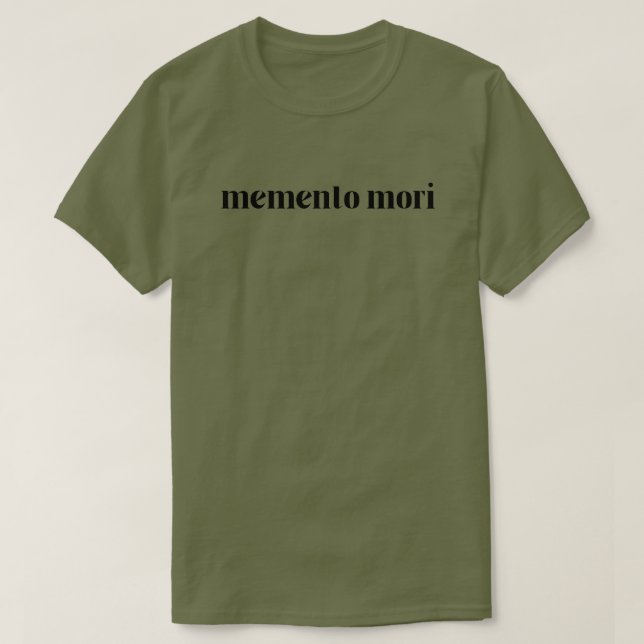 T-shirt Memento Mori Tee - Unisex (Design devant)