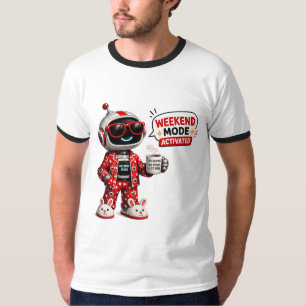 T-shirt Mèmes de Robot Humour drôle d'IA et de technolog