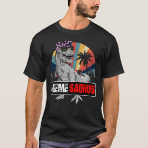 T-shirt Memesaurus Rex Dinosaur Mème Saurus Famille Matchi