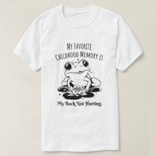 T-shirt Mémoire préférée de l'enfance Retour sans mal