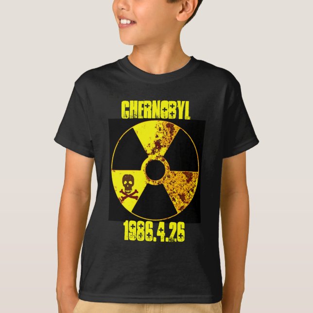 T-shirt Mémorial anti-nucléaire de Tchernobyl (Devant)