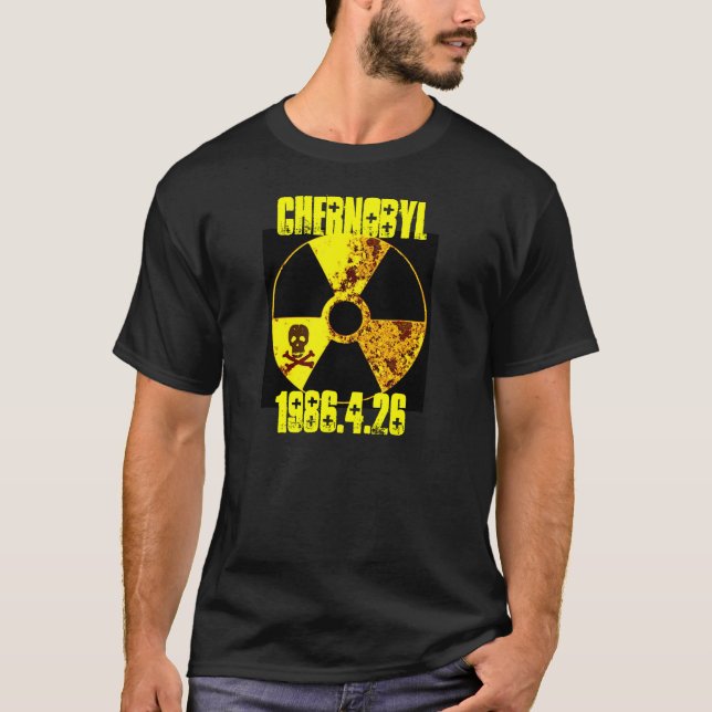 T-shirt Mémorial anti-nucléaire de Tchernobyl (Devant)