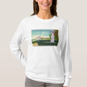 T-shirt Mémorial aux femmes de fleur printanière, vue de
