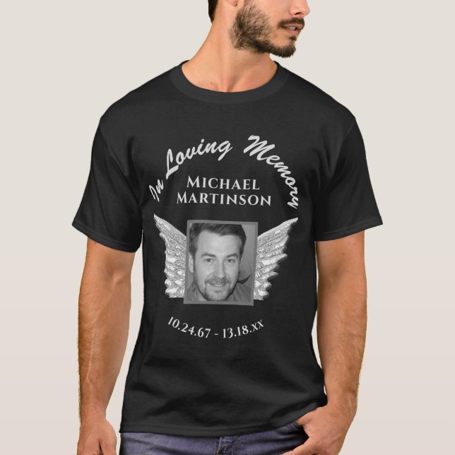 T-shirt Mémorial | Dans la mémoire aimante (Devant)