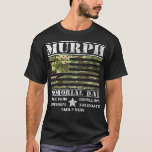 T-shirt Memorial Day Murph Camo Patriotic 2019 WOD