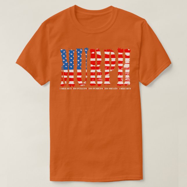 T-shirt Memorial Day Murph WorkChallenge Nous A Distorti (Design devant)