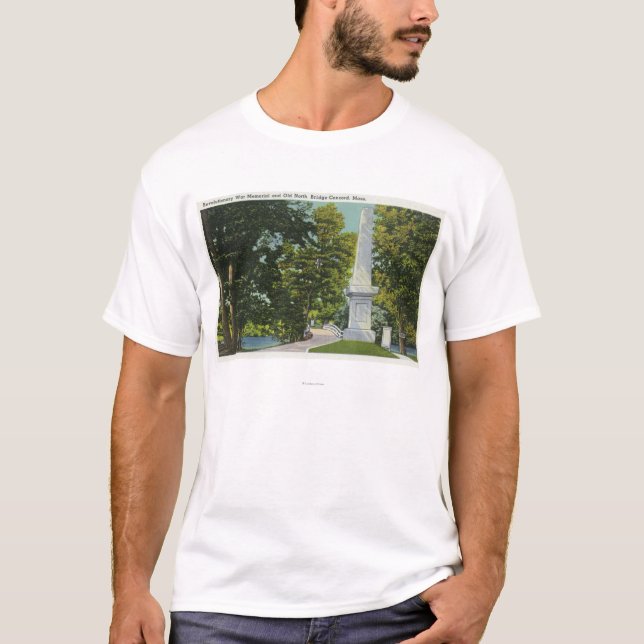 T-shirt Mémorial de guerre révolutionnaire, vieux pont du (Devant)