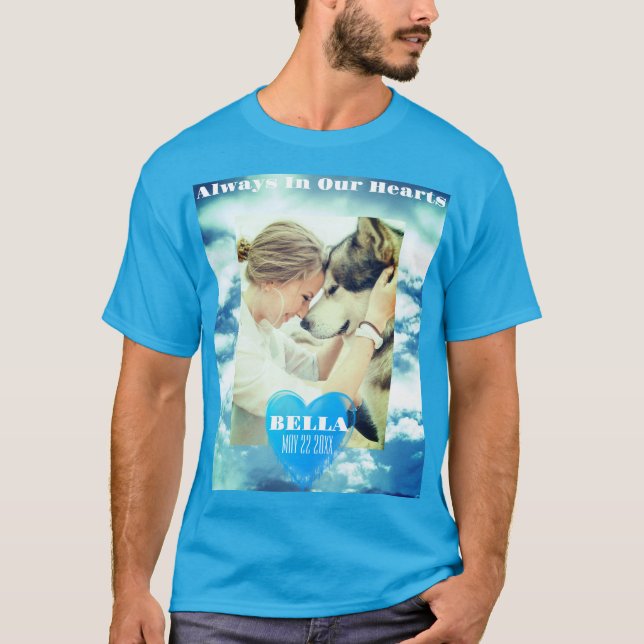 T-shirt Mémorial de la vie de célébration personnalisée (Devant)