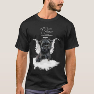 T-shirt Mémorial personnalisé pour chien Affenpinscher