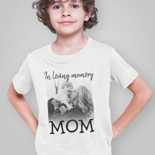 T-Shirt Mémorial Photo Enfants Moderne