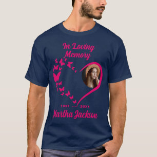 T-shirt Mémorial photo moderne "In love Memory"