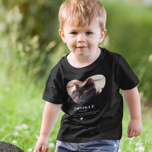 T-shirt mémorial pour animaux de compagnie pour en