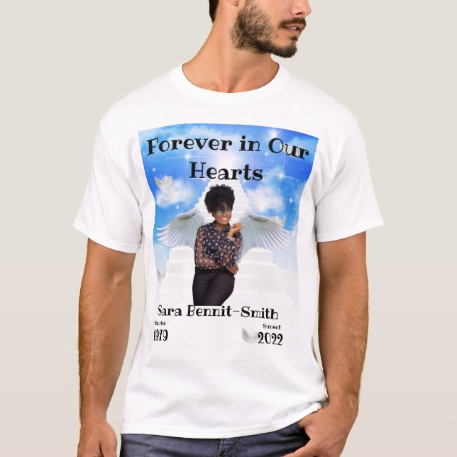 T-shirt Mémorial Repos en Paix (Devant)