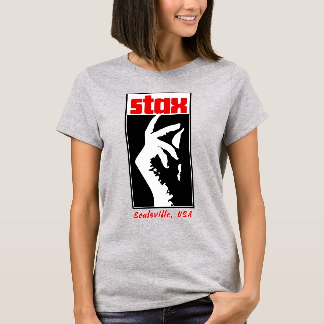 T-shirt Memphis TN 🎸 Stax Records 🎷 Soul Music 🎶 (Devant)