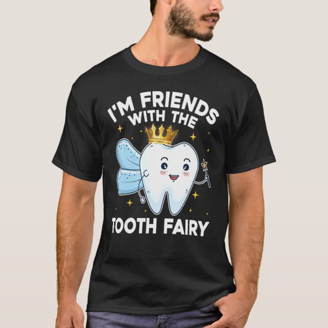 T-shirt Men Women Oral Dentist Dental Assistant Cool Tooth (Devant)