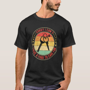T-shirt Ménage ménager de propriétaire Je ne peux pas avoi
