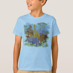 T-shirt Ménagerie d'origami