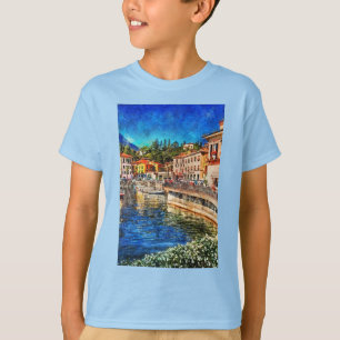 T-shirt Menaggio sur le lac de Côme, Italie